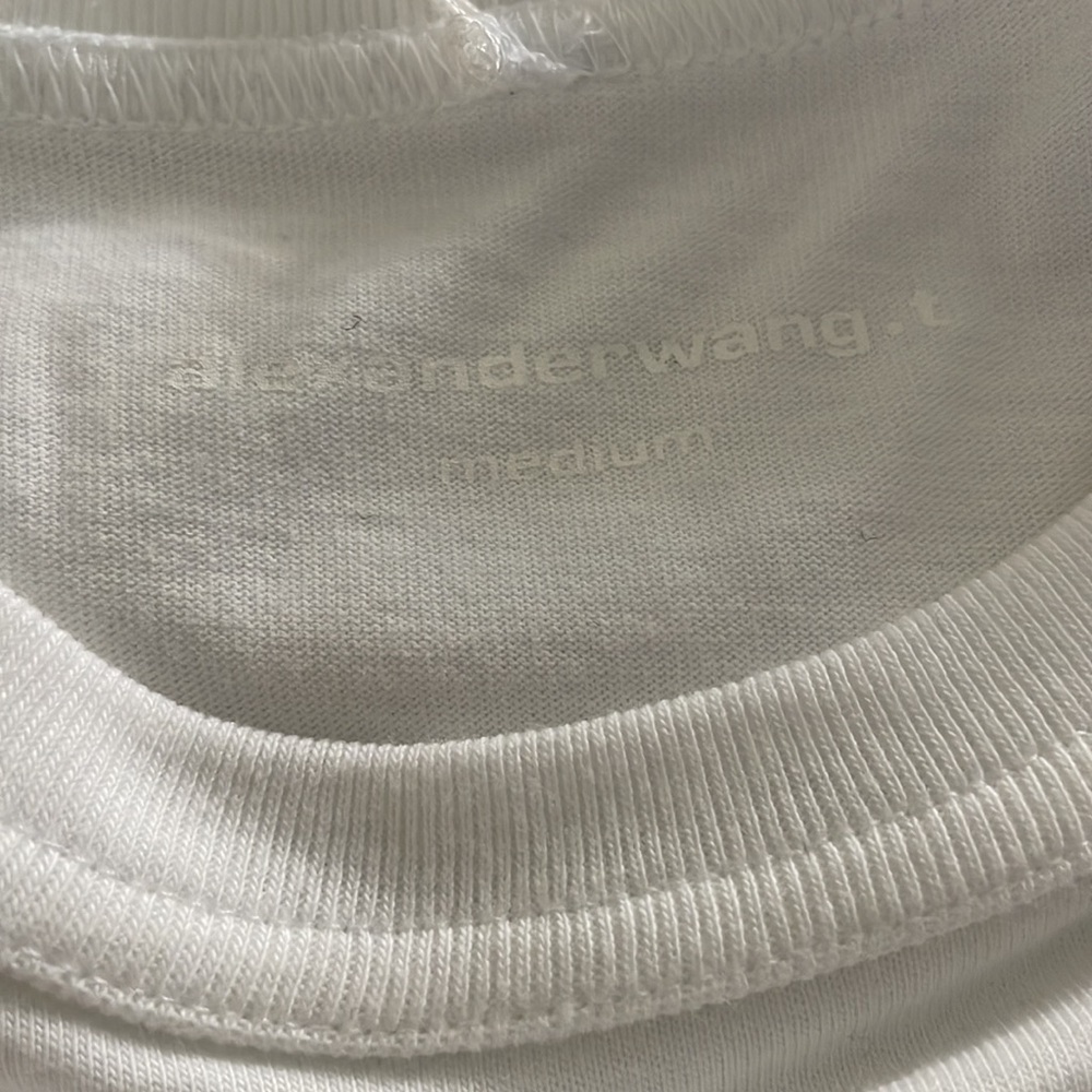 Alexander Wang Logo Tee Size M - Picture 8 of 8